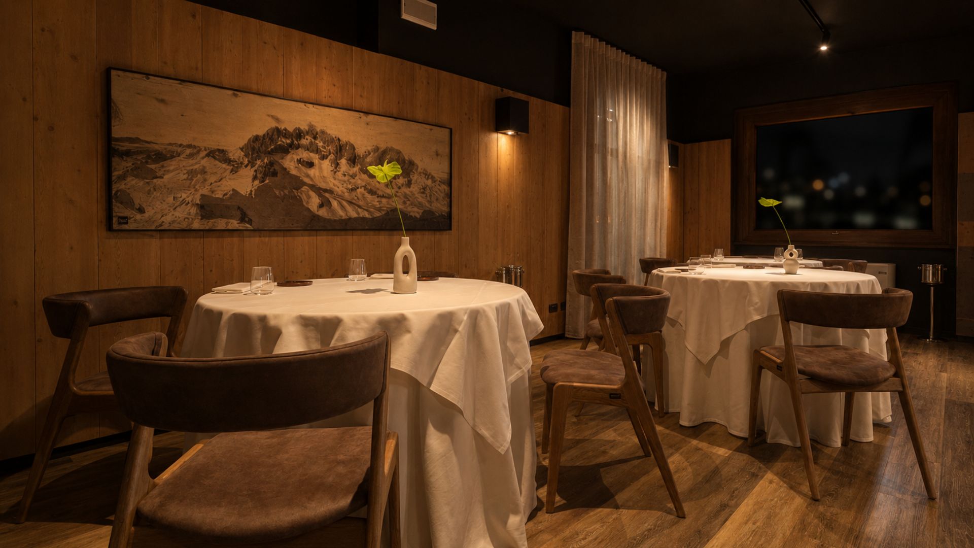 La cucina contemporanea di Masa Chalet