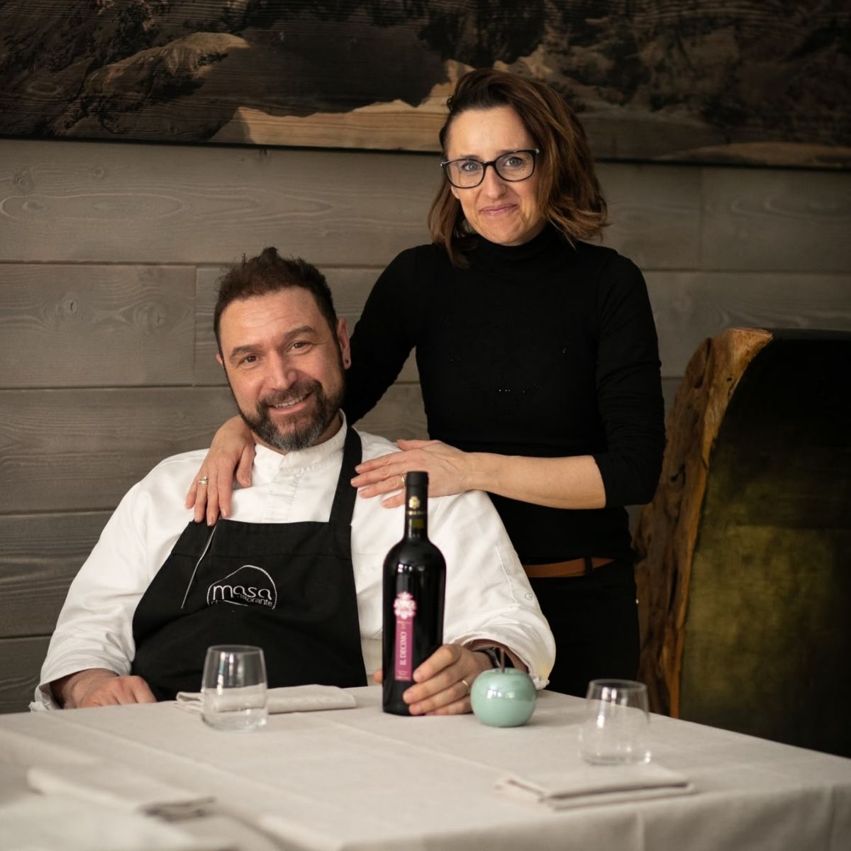 Samanta Messa ed Emanuele Bruneo di Masa Chalet